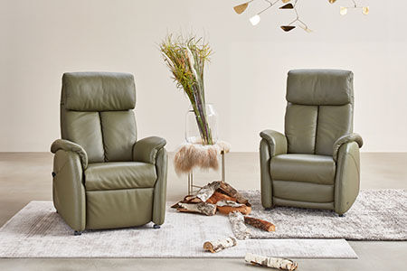 Fauteuil confort avec options d'équipement individuelles